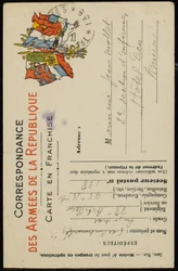 Cartolina autografa a Jean Mollet, 31 luglio 1915