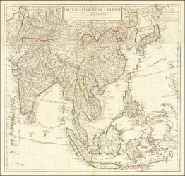 Mappa del 1705 - Carta dell