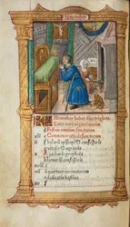 Libro delle Ore stampato Uso di Roma: fol. 12v, pagina del calendario di novembre, 1510