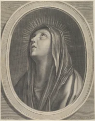 La Vergine che guarda in alto