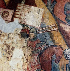 La morte di Guillem II di Montcada (Guillermo II) (1194-1229), durante la conquista di Maiorca