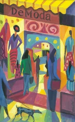 De Moda, 2013 (gouache su carta)