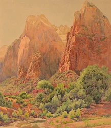 I Patriarchi, Parco nazionale di Zion, 1924.