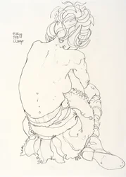 Nudo femminile, al limite del tempo