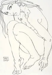 Nudo femminile, vieni verso di me
