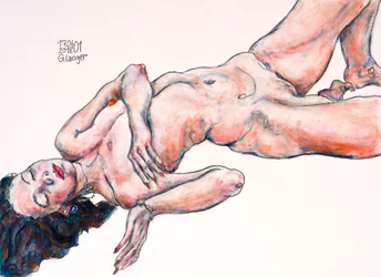 Nudo sdraiato, Nell