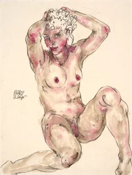 Nudo seduto, Visione del sogno