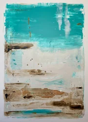 Astratto "Coastal Teal"