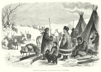 Accampamento dei Samoiedi