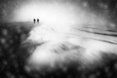 Sentiero invernale da sogno