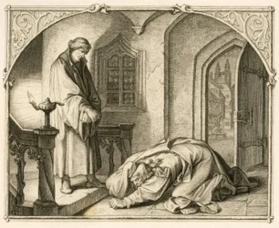 Martin Lutero insieme al ladro Hans Kohlhase (1500-1540)