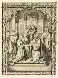 Il matrimonio di Martin Lutero e Katharina von Bora (Catherine de Bore)