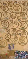 Bozzetto per il fregio Stoclet (dettaglio)