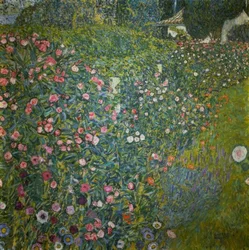 Paesaggio di giardino italiano
