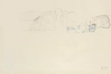 Nudo reclinato a destra, c.1914-15
