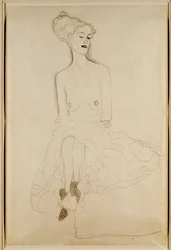 Donna seduta, 1908