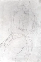 Donna seduta con boa (Adele Bloch-Bauer)