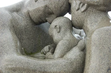 Sculture nel Parco delle Sculture di Vigeland