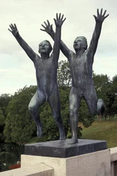 Scultura, Frognerparken, Oslo, Norvegia, Europa