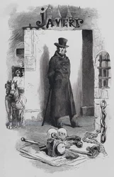 Scena da I Miserabili, di Victor Hugo: Javert, il detective