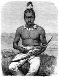 Nativo americano, California, XIX secolo