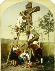Decorazione del santuario, 1854