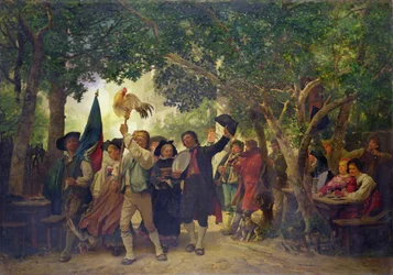 Il vincitore della danza del gallo, 1871