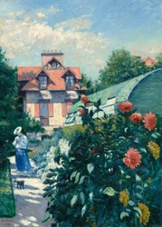 Dalie, Giardino a Petit Gennevilliers, 1893