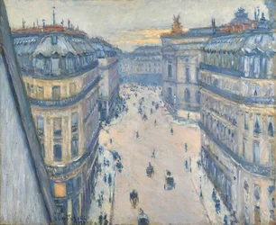 Via Halévy, vista dal settimo piano
