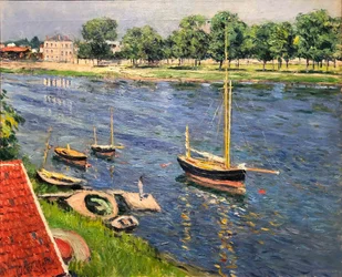 La Senna ad Argenteuil, barche all