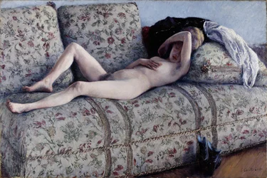 Nudo su un divano