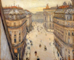 Rue Halévy, vista da un sesto piano
