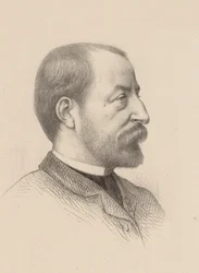 Ritratto del compositore Camille Saint-Saëns