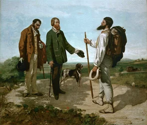 Bonjour, M. Courbet (olio su tela)
