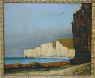 Paesaggio costiero (olio su tela)