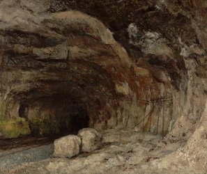 Grotta di Sarrazine vicino a Nans-sous-Sainte-Anne