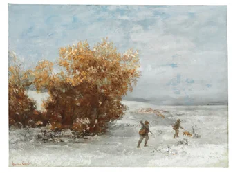 Cacciatori nella neve, 1866