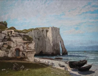Le falesie di Étretat dopo la tempesta