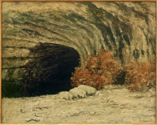 La sorgente della Loue, inverno