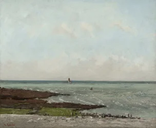 Lavandaie a bassa marea, Étretat