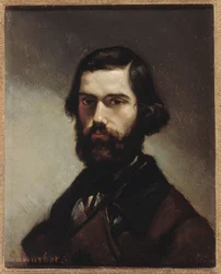 Ritratto di Jules Vallès (1832-1885), scrittore.