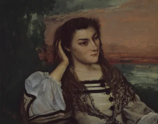 Rêverie Ritratto di Gabrielle Borreau, 1862
