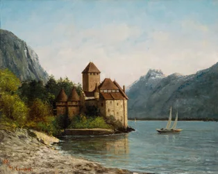 Il Castello di Chillon, sera, c.1872