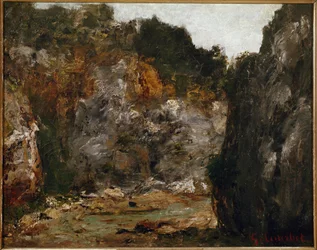 Veduta di una gola