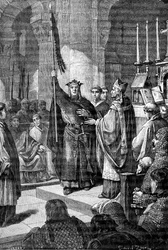 Luigi VII, Saint Denis