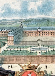 Veduta della Casa Reale di Saint-Cyr, Yvelines