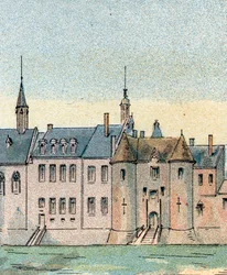 Vista del castello di Plessis-les-Tours