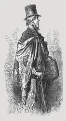 Un viaggiatore in barca a Greenwich, 1872
