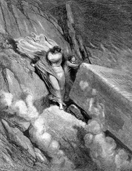 Dante e Virgilio al bordo dell