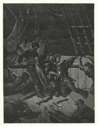 Illustrazione di Gustave Doré per La ballata del vecchio marinaio di Coleridge